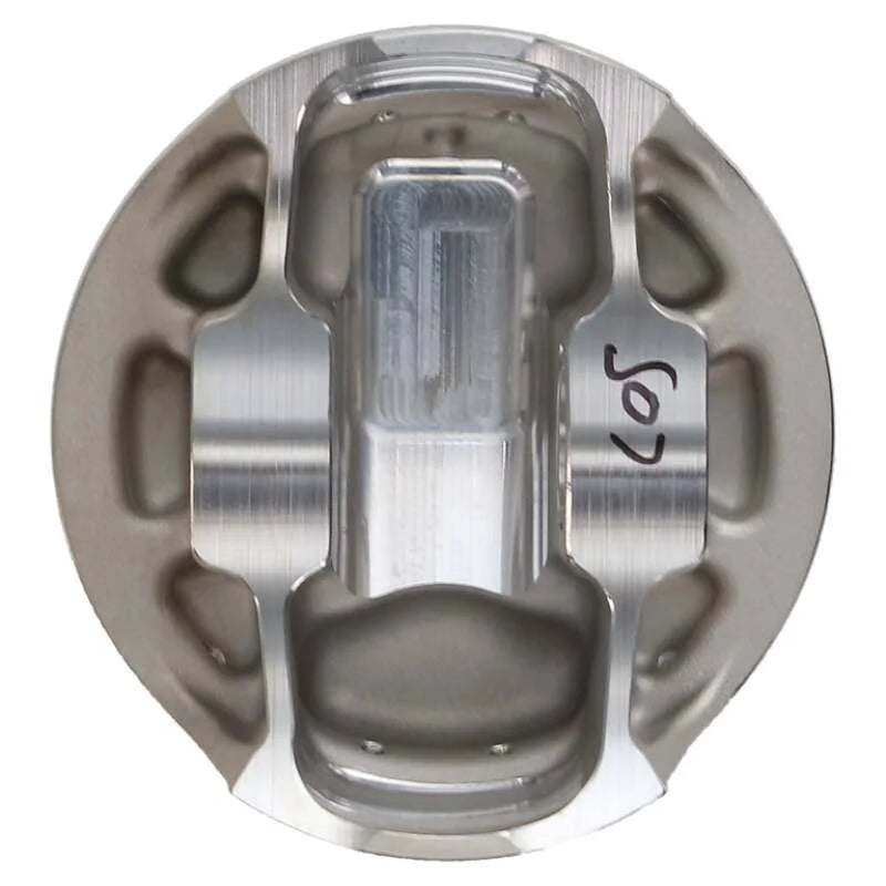 Wiseco Chevy SB RED Series Piston Set 4130in Bore 1550in Compression Height 0927in Pin - Set of 8 - Side View