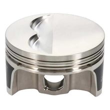 Load image into Gallery viewer, Wiseco Chevy SB RED Series Piston Set 4130in Bore 1550in Compression Height 0927in Pin - Set of 8 - Installation View