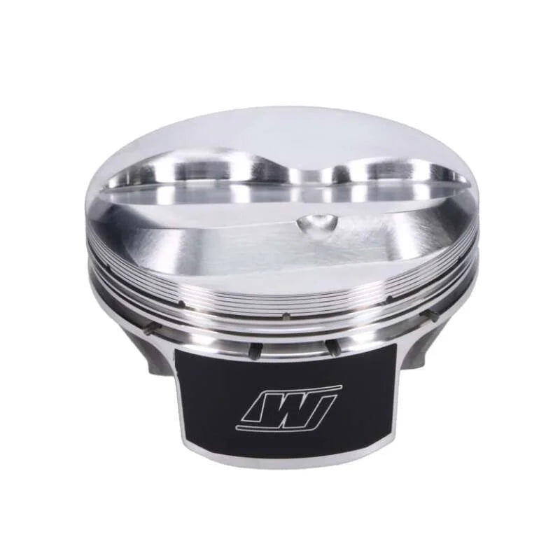 Wiseco Chevy Small Block 4.040in Bore 1.062in CH 13.50 CC Piston Set - Installation View