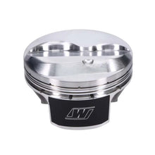 Load image into Gallery viewer, Wiseco Chevy Small Block 4.040in Bore 1.062in CH 13.50 CC Piston Set - Installation View