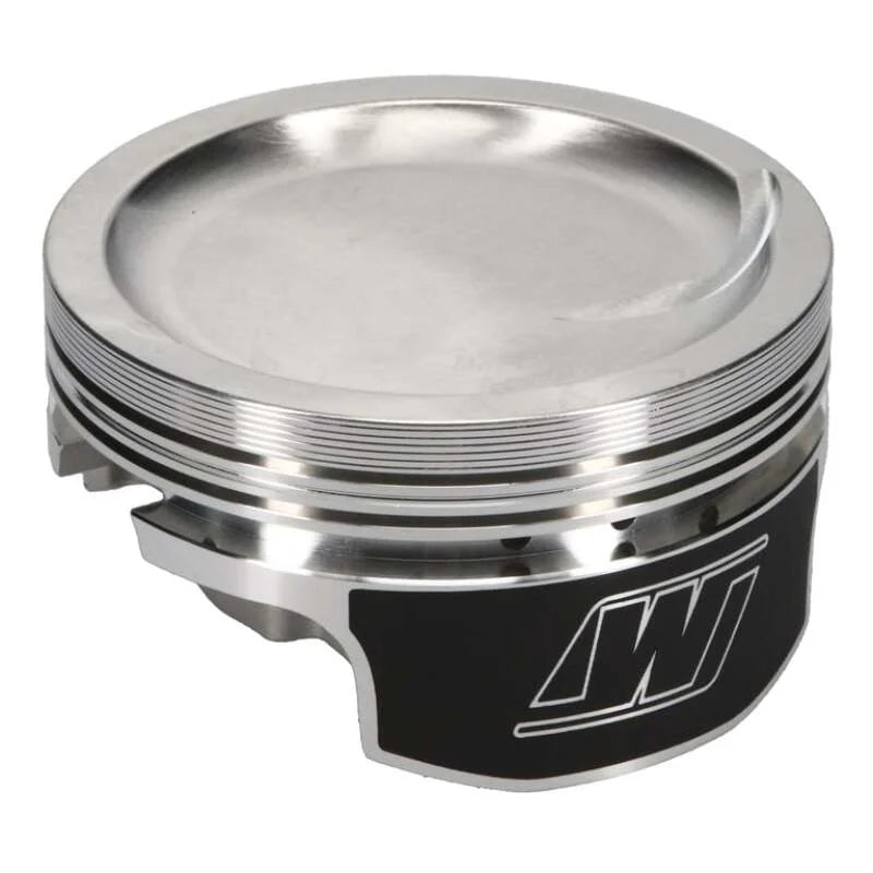 Wiseco Chevy Small Block 4.060in Bore 1.062in CH -22.00 CC Piston Set - Installation View