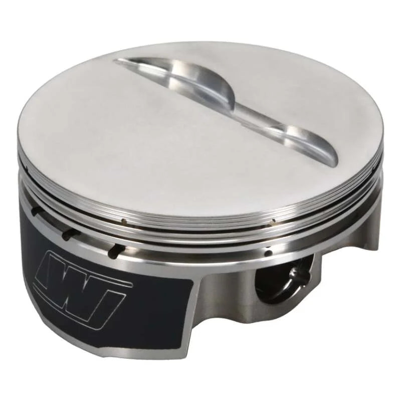 Wiseco Chevy Small Block 4.060in Bore 1.125in CH -5.00 CC Piston Set - Installation View