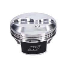 Load image into Gallery viewer, Wiseco Chevy Small Block 4.060in Bore 1.250in CH 13.50 CC Piston Set - Installation View