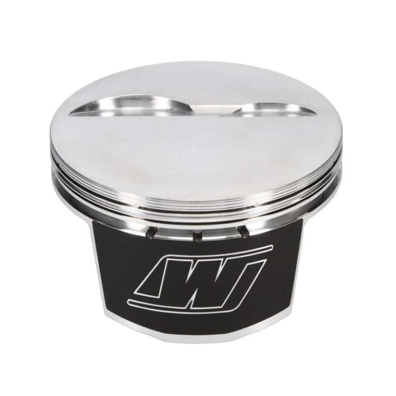 Wiseco Chevy Small Block 4.060in Bore 1.550in CH -5.00 CC Piston Set - Installation View