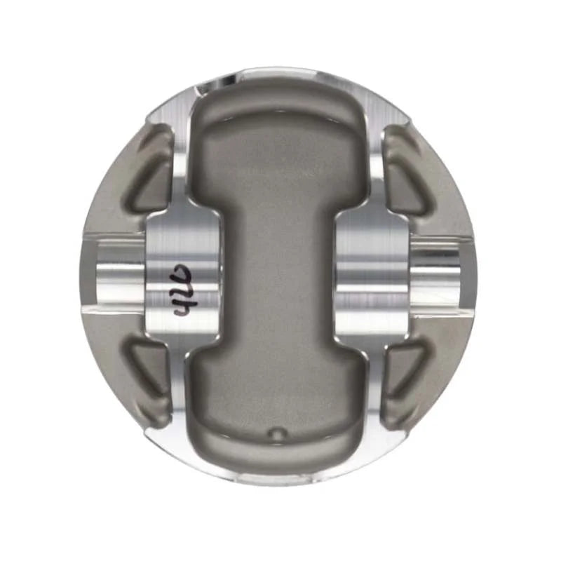 Wiseco Chrysler 6.1L Hemi 4.055in Bore -8cc R/Dome 1.22inch Piston Shelf Stock - Right Side - Side View