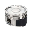 Load image into Gallery viewer, Wiseco Focus RS 2.5L 20V Turbo 83.5mm Bore 8.5 CR .906in Pin Diameter B5254 Dish Pistons - Set of 5 - Side View