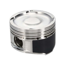 Load image into Gallery viewer, Wiseco Focus RS 2.5L 20V Turbo 83.5mm Bore 8.5 CR .906in Pin Diameter B5254 Dish Pistons - Set of 5 - Side View