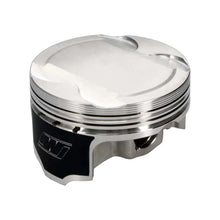 Load image into Gallery viewer, Wiseco Ford 5.0L Modular RED Series Piston Set 3662in Bore 1170in Compression Height - Set of 8 - Back View