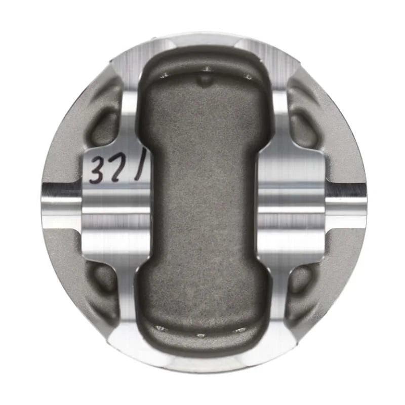Wiseco Ford DOHC V8 4.6L 4 Val NA/Boost/Nitrous Top Ring Down .300in -20.0cc 3.552 Bore 8.2:1 CR - Side View