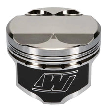 Load image into Gallery viewer, Wiseco Ford Mazda Duratech 2.0L 87.5mm Bore 12.3:1 CR +5.3 Dome Piston Set - Side View