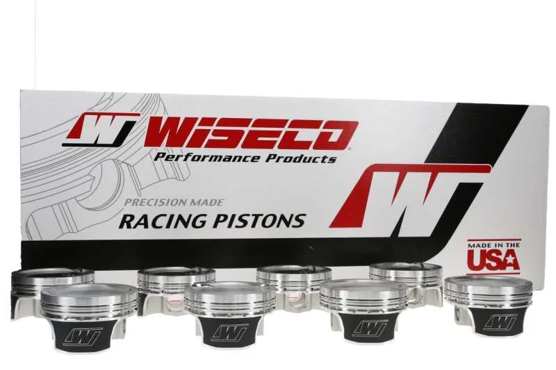 Wiseco Ford SOHC V8 4.6L 2 Val NA/Boost/Nitrous Top Ring Down .300in -13.0cc 3.552 Bore 9.8:1 CR - Back View