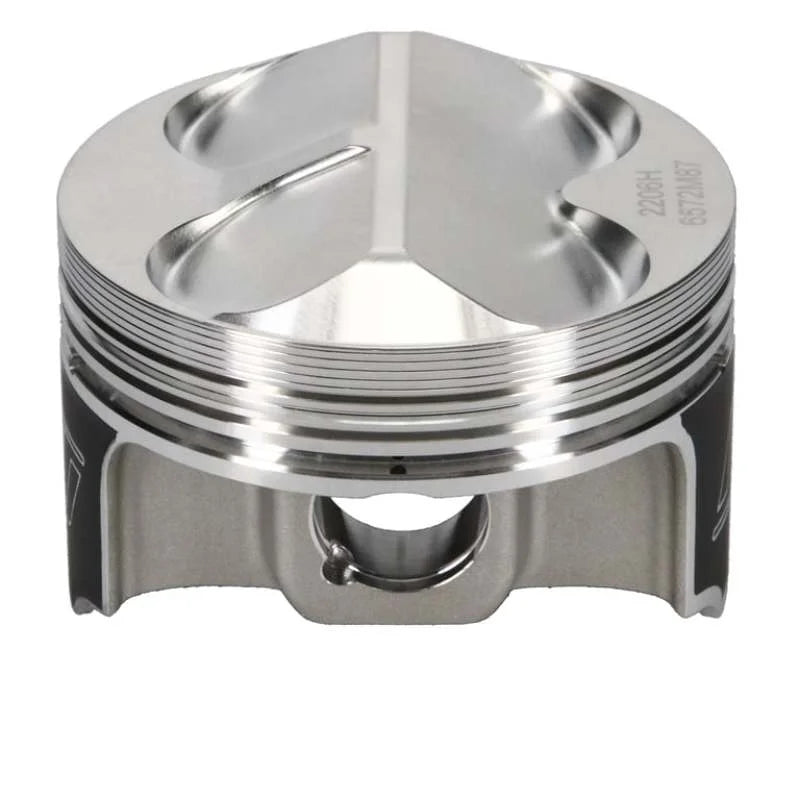 Wiseco Honda 4v DOME +6.5cc STRUTTED 87MM Piston Shelf Stock - Additional View 7