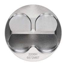 Load image into Gallery viewer, Wiseco Honda 4v DOME +6.5cc STRUTTED 87MM Piston Shelf Stock Kit - Side View