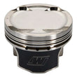 Load image into Gallery viewer, Wiseco Honda B16 82.00 mm Bore 30.00 mm CH -8.00 CC Piston Set - Back View