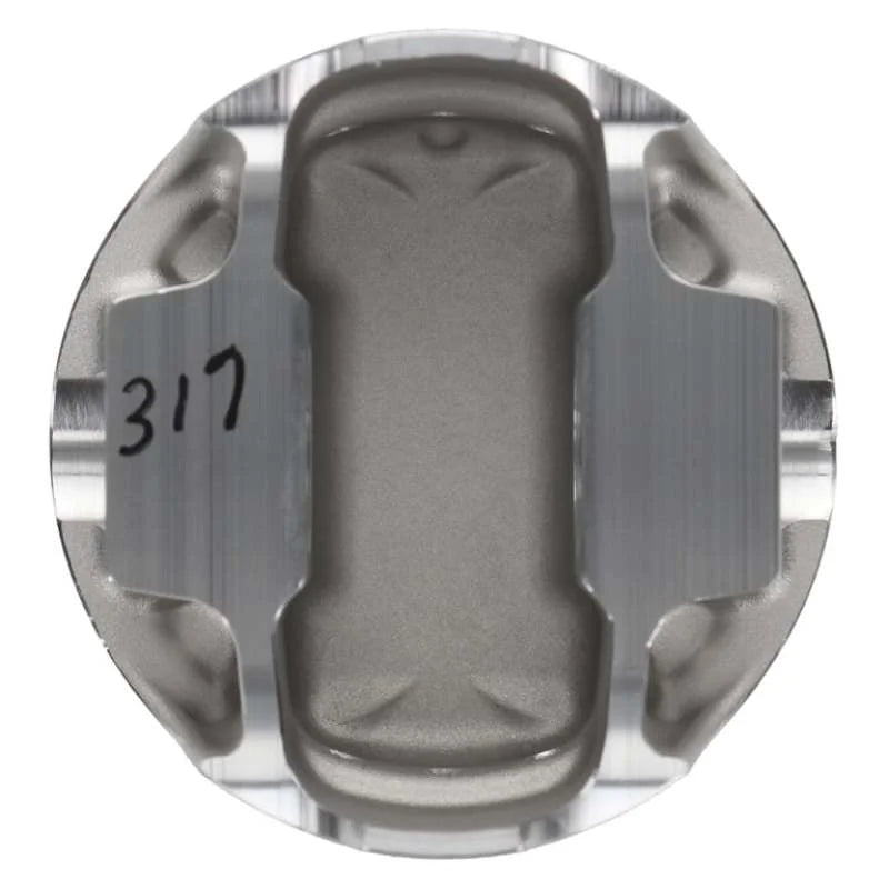 Wiseco Honda D17 Turbo -14cc 1063 x 75.5MM Piston Shelf Stock Kit - Back View