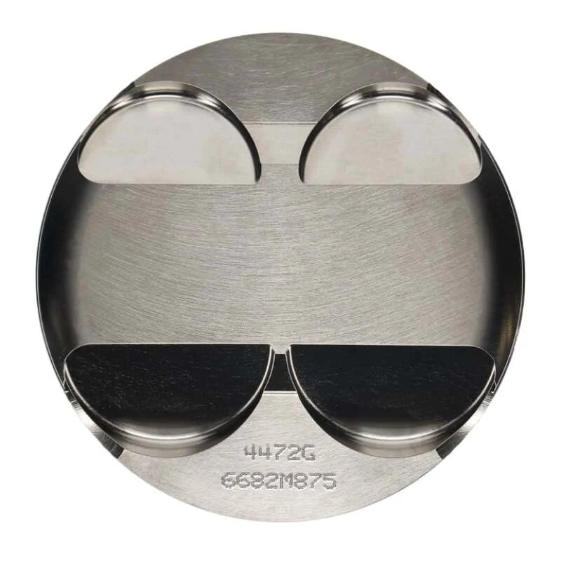 Wiseco Honda F20C 87.50 mm Bore 28.98 mm CH 7.00 CC Piston Set - Back View