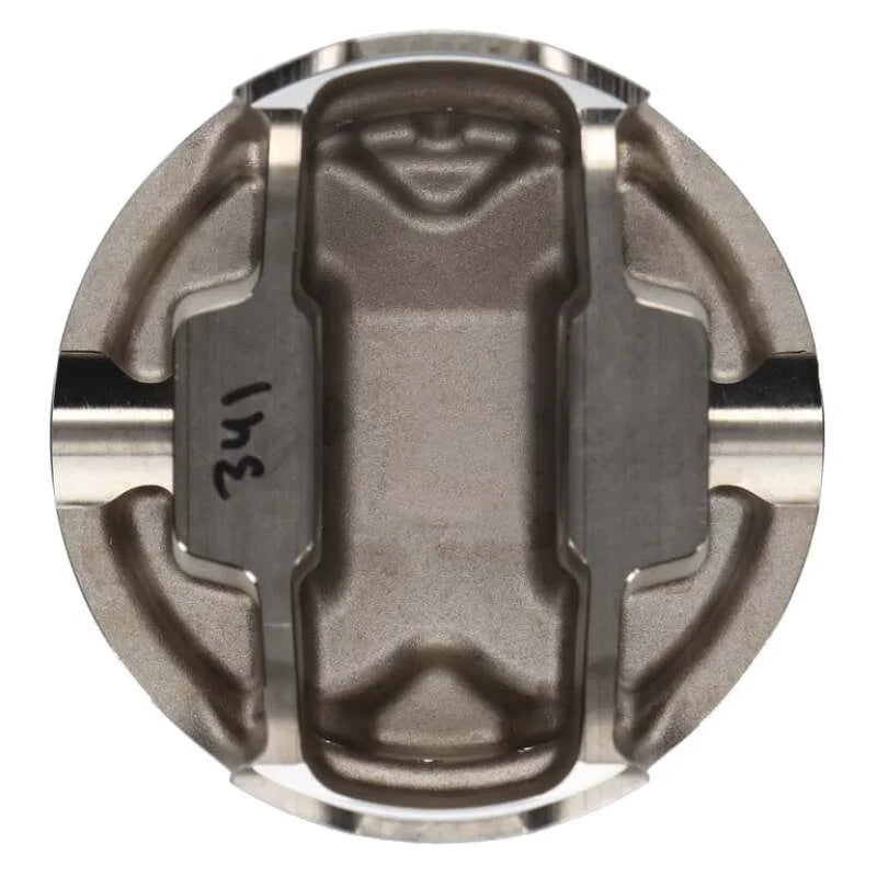 Wiseco Honda F20C 87.50 mm Bore 28.98 mm CH 7.00 CC Piston Set - Installation View