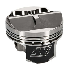 Load image into Gallery viewer, Wiseco Honda K-Series +10.5cc Dome 1.181X87.0mm Piston Shelf Stock Kit - Installation View