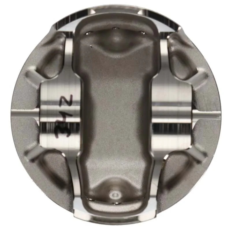 Wiseco Mitsu Evo 4-9 HD2 Asymmetric Skirt Gas Ported Bore 85.00mm - Size Std - CR 10.5 Piston Set - Additional View 7