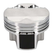 Load image into Gallery viewer, Wiseco Mitsubishi 4G63 2.0L Gen 2 w/ 156mm Long Rod 86mm Bore +.040 Oversize -4 Dome Dish Piston Set - Side View