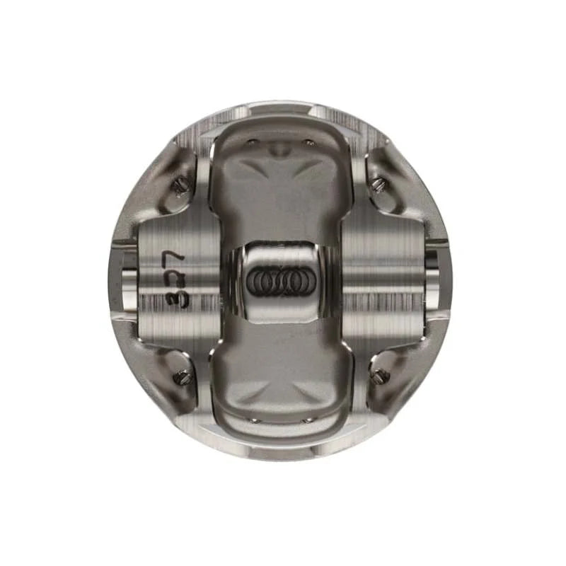 Wiseco Mitsubishi 4G63 2.0L Gen 2 w/ 156mm Long Rod 86mm Bore +.040 Oversize Dish Piston - Side View