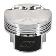 Load image into Gallery viewer, Wiseco Mitsubishi 4G63 2.0L Gen 2 w/156mm Long Rod 85.5mm Bore +.020 Oversize -4 Dome Piston Set - Back View