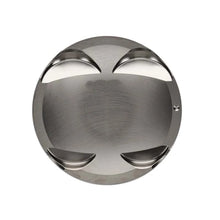 Load image into Gallery viewer, Wiseco Mitsubishi 4G63 85.50 mm Bore 28.70 mm CH -12.00 CC Piston Set - Side View