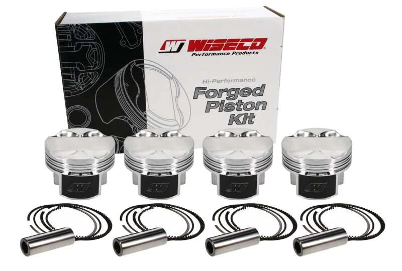 Wiseco Mitsubishi 4G63 87.00 mm Bore 28.70 mm CH -4.00 CC Piston Set - Side View