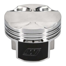 Load image into Gallery viewer, Wiseco Mitsubishi 4G63 Gen 2 85mm Bore 9.5:1 CR -4cc Dome Shelf Stock Piston Kit - Back View