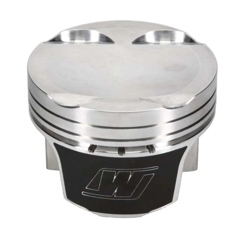Wiseco Mitsubishi EVO X 4B11 Turbo -8cc 86mm Bore 8.8 CR HD Forged Piston Kit - Installation View