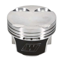 Load image into Gallery viewer, Wiseco Mitsubishi EVO X 4B11 Turbo -8cc 87mm Bore 8.8 CR HD Forged Piston Kit - Installation View