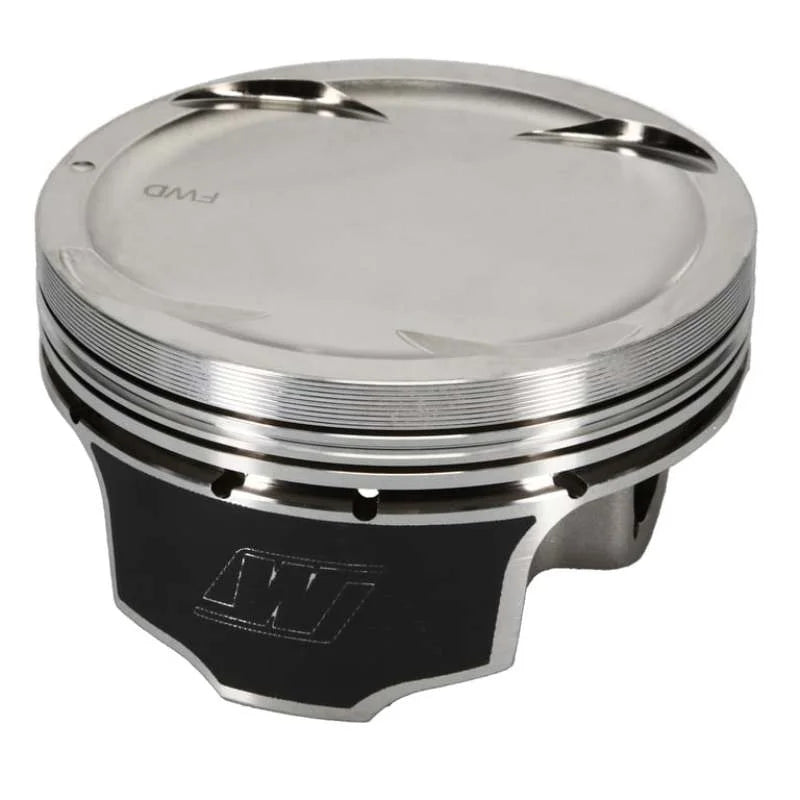 Wiseco Nissan 04 350Z VQ35 4V Dished -10cc 95.5 Piston Shelf Stock Kit - Back View