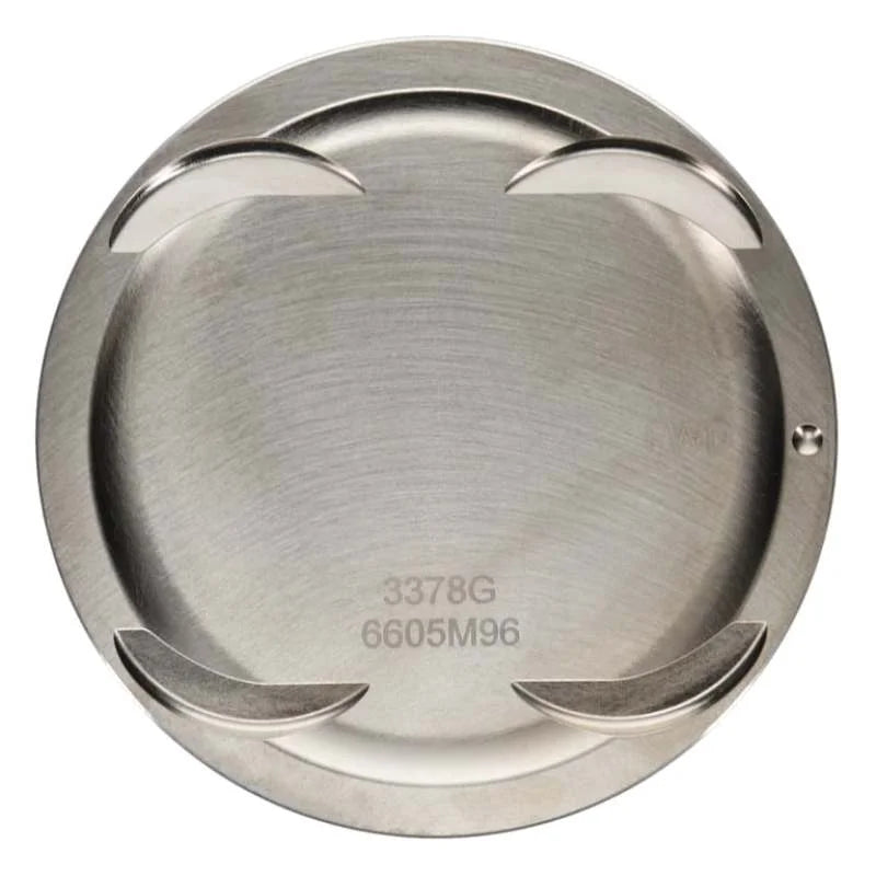 Wiseco Nissan 04 350Z VQ35 4v Dished -10cc 96mm Piston Shelf Stock Kit - Back View