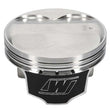Load image into Gallery viewer, Wiseco Nissan 04 350Z VQ35 4v Domed +7cc 95.5 Piston Shelf Stock Kit - Side View