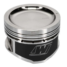 Load image into Gallery viewer, Wiseco Nissan KA24 Dished 10.5:1 CR 90.5mm Piston Kit - Installation View