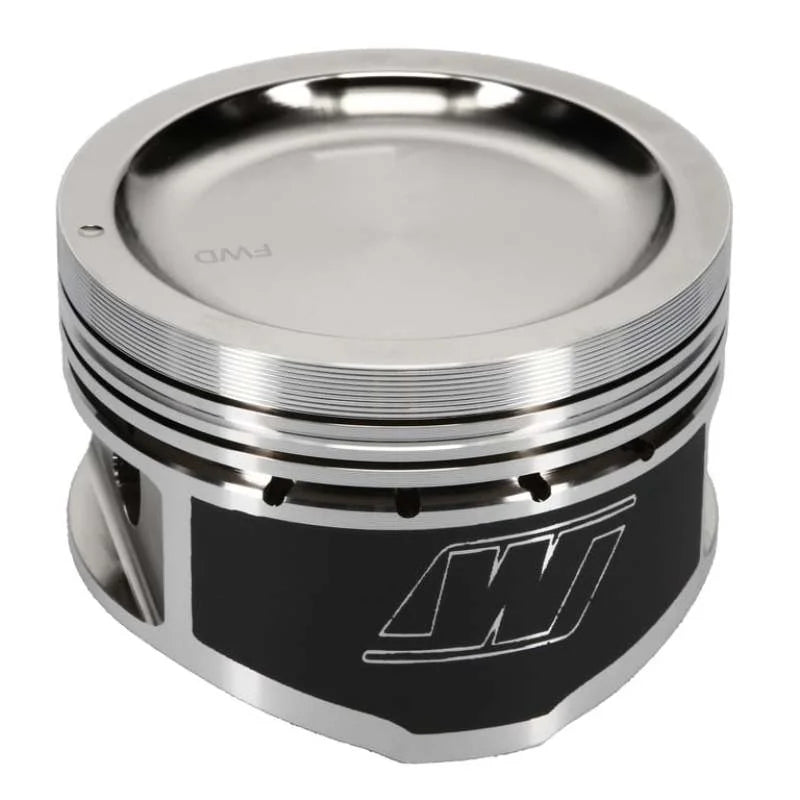 Wiseco Nissan KA24 Dished 10.6:1 CR 89.5mm Piston Kit - Back View