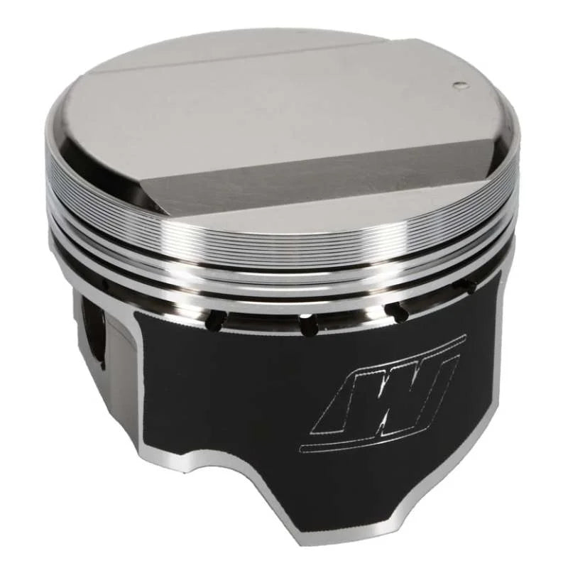 Wiseco Nissan RB2DET Skyline 2.5L 24V 86.25mm Bore .010 Oversized 14cc Dome Piston Shelf Stock Ki - Side View