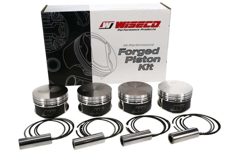Wiseco Nissan SR20 Turbo 87mm Bore .8661in. Pin Diameter Piston Kit - Set Of 4 - Additional View 9