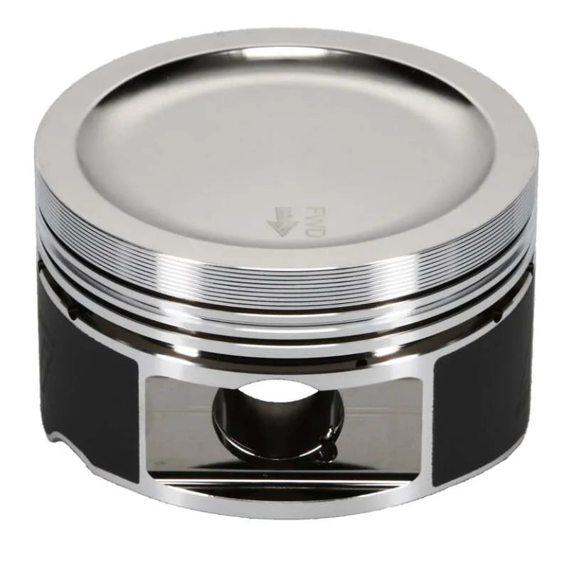 Wiseco Nissan SR20/SR20DET Turbo -12cc Dish 9.1:1 CR 87mm Piston -Single - Side View