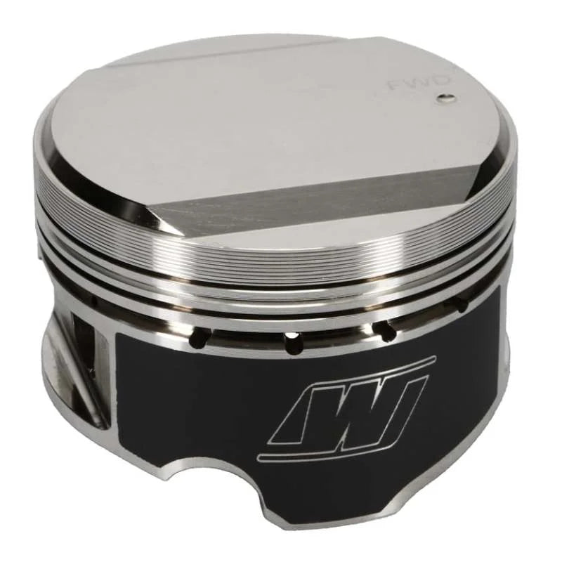 Wiseco Nissan Turbo +14cc Dome 1.181 x 86.25mm Piston Shelf Stock Kit - Installation View