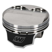 Load image into Gallery viewer, Wiseco Nissan VQ35 95.50 mm Bore 29.67 mm CH 7.00 CC Piston Set - Side View