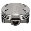 Load image into Gallery viewer, Wiseco Nissan VQ35 95.50 mm Bore 29.67 mm CH 7.00 CC Piston Set - Installation View