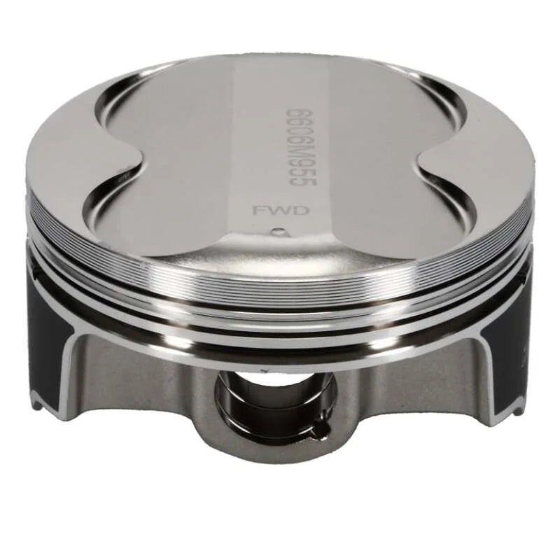 Wiseco Nissan VQ35 95.50 mm Bore 29.67 mm CH 7.00 CC Piston Set - Installation View