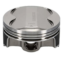 Load image into Gallery viewer, Wiseco Nissan VQ35 95.50 mm Bore 29.67 mm CH 7.00 CC Piston Set - Installation View