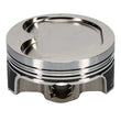 Load image into Gallery viewer, Wiseco Nissan VQ37 86.50 mm Bore 30.43 mm CH -15.50 CC Piston Set - Installation View