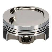 Load image into Gallery viewer, Wiseco Nissan VQ37 86.50 mm Bore 30.43 mm CH -15.50 CC Piston Set - Installation View