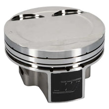 Load image into Gallery viewer, Wiseco Nissan VR38DETT 3.8L 95.58mm Bore 1.232inch CH -6.3 Dome Dish 9.5:1 Stroker Max HD Piston Kit - Side View