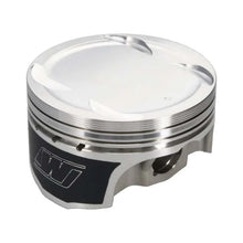 Load image into Gallery viewer, Wiseco Nissan VR38DETT 95.50 mm Bore 30.74 mm CH -7.00 CC Piston Set - Back View