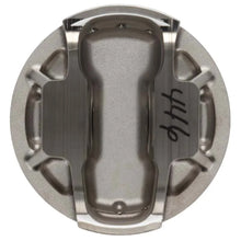 Load image into Gallery viewer, Wiseco Nissan VR38DETT 95.50 mm Bore 34.30 mm CH -6.30 CC Piston Set - Side View