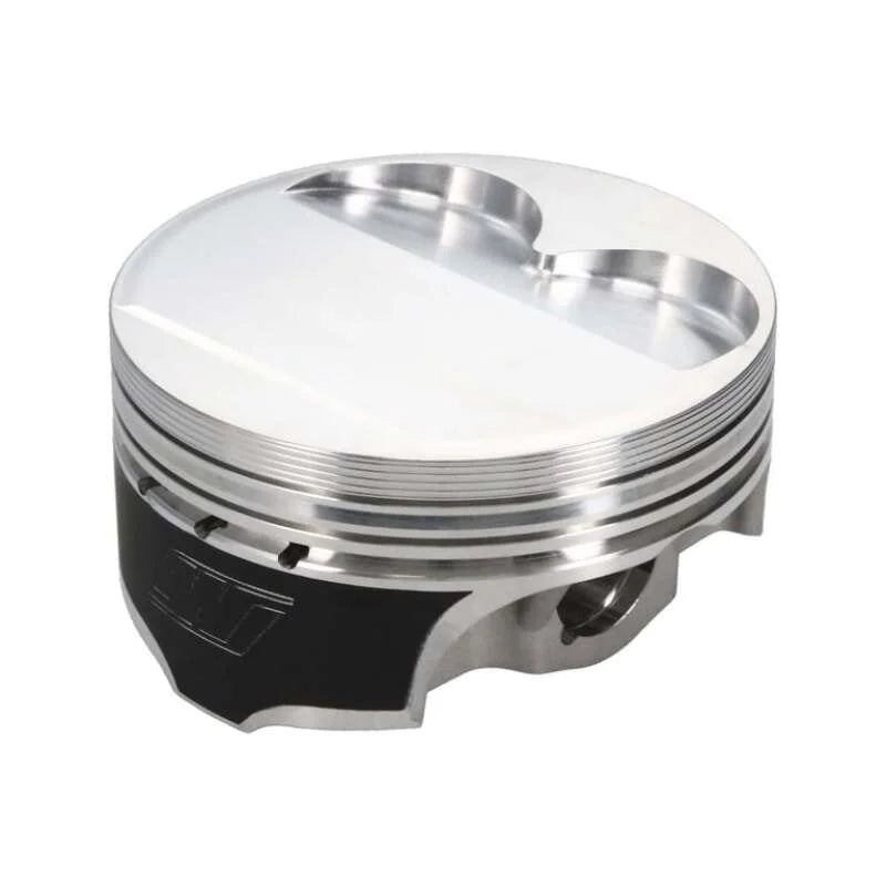 Wiseco Nissan VR38DETT 95.58 mm Bore 34.30 mm CH -1.20 CC Piston Set - Back View